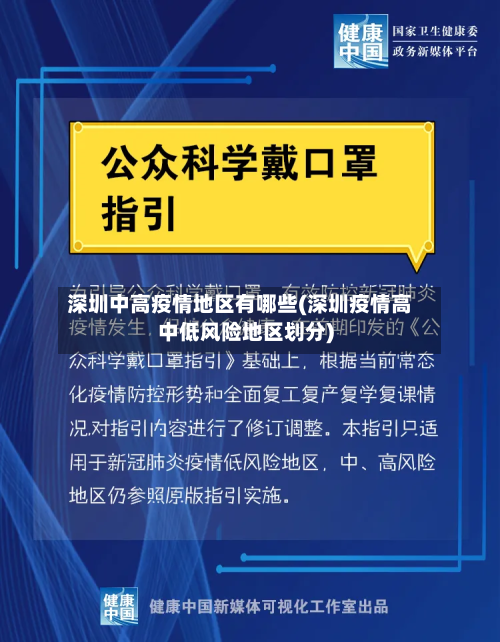 深圳中高疫情地区有哪些(深圳疫情高中低风险地区划分)