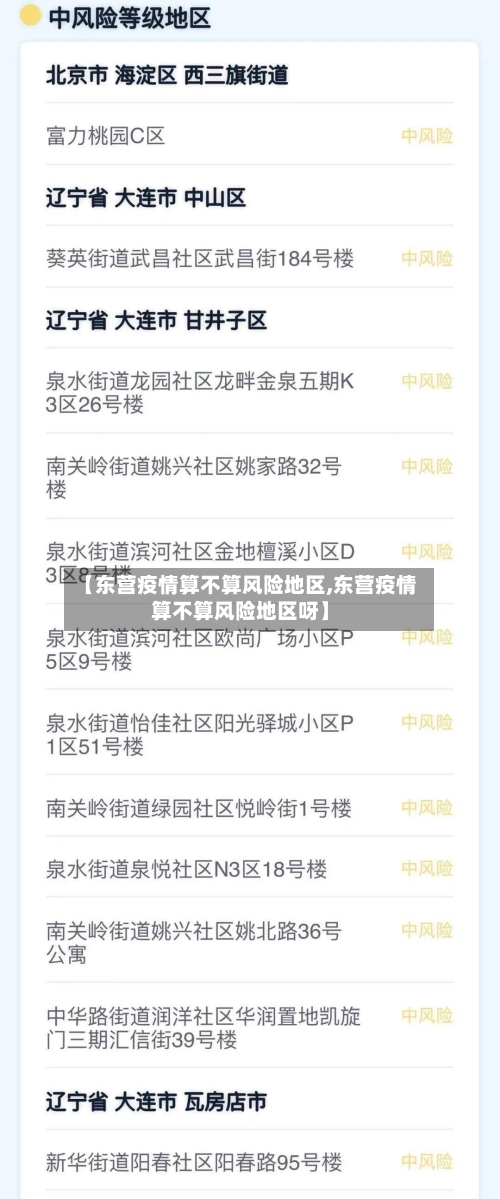 【东营疫情算不算风险地区,东营疫情算不算风险地区呀】-第3张图片