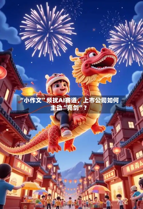 “小作文	”频扰AI赛道，上市公司如何主动“亮剑”？-第3张图片