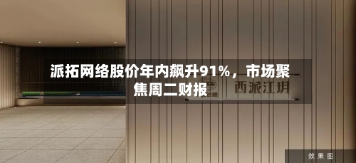 派拓网络股价年内飙升91%，市场聚焦周二财报