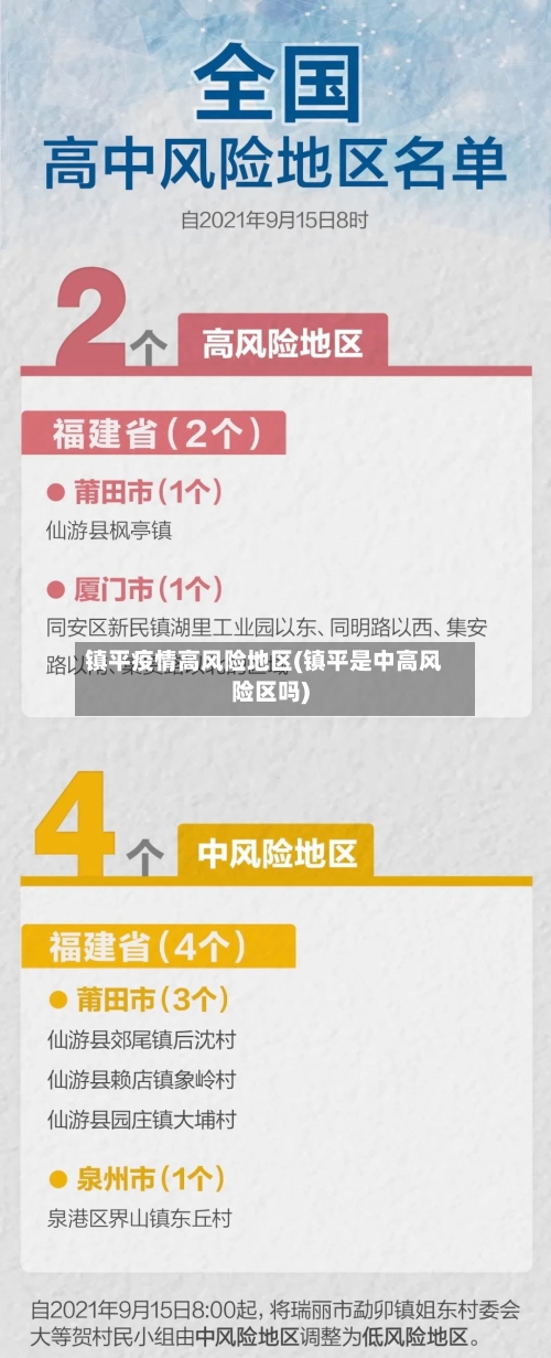 镇平疫情高风险地区(镇平是中高风险区吗)-第2张图片