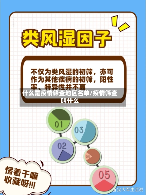 什么是疫情筛查地区名单/疫情筛查叫什么